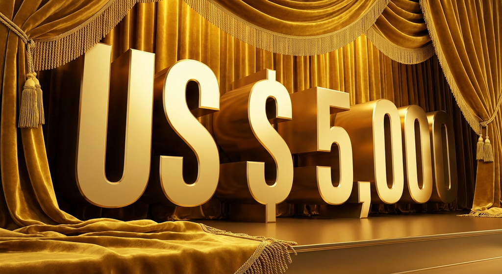 Insignia $5,000 USD